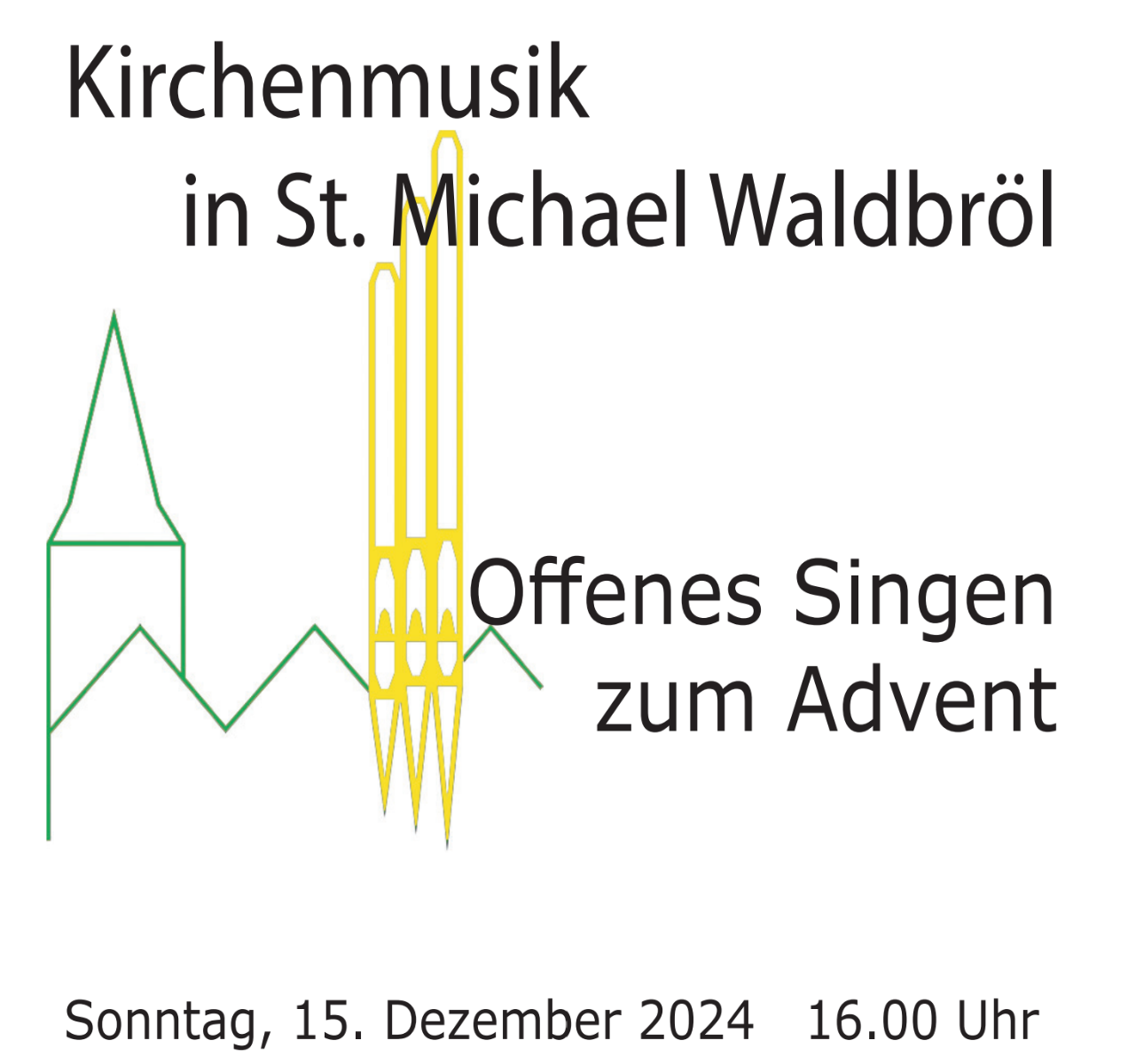 2024 offenes Singen zum Advent in Waldbroel (c) Seelsorgebereich An Bröl und Wiehl